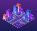 Isometric ultra city concept