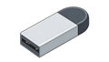 Isometric USB Flash Drive Vector Illustration Royalty Free Stock Photo