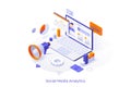 Isometric Vector Illustration For Website Royalty Free Stock Photo