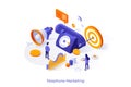 Isometric Vector Illustration For Website