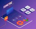 Growth chart, Reward and Restructuring icons. Online delivery sign. Upper arrows, First place, Delegate. Vector