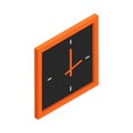 Isometric Wall Clock