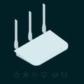 Wireless wi-fi router