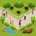 Isometric Zoo Template