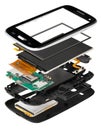 isometry disassembled smartphone