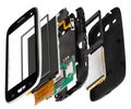 isometry disassembled smartphone