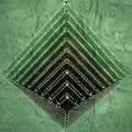 Isometry volumetric pyramid