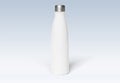 Isothermal sport bottle isolated on white mockup 3D rendering Royalty Free Stock Photo