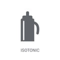 Isotonic icon. Trendy Isotonic logo concept on white background