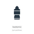 Isotonic icon vector. Trendy flat isotonic icon from gym and fitness collection isolated on white background. Vector illustration