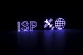 ISP neon concept self illumination background