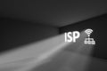 ISP rays volume light concept 3d