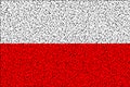 Poland. Flag of Poland. Horizontal design. llustration of the flag of Poland. Horizontal design. Abstract design. Royalty Free Stock Photo