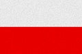 Poland. Flag of Poland. Horizontal design. llustration of the flag of Poland. Horizontal design. Abstract design. Royalty Free Stock Photo