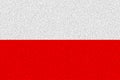 Poland. Flag of Poland. Horizontal design. llustration of the flag of Poland. Horizontal design. Abstract design. Royalty Free Stock Photo