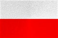 Poland. Flag of Poland. Horizontal design. llustration of the flag of Poland. Horizontal design. Abstract design. Royalty Free Stock Photo
