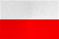 Poland. Flag of Poland. Horizontal design. llustration of the flag of Poland. Horizontal design. Abstract design. Royalty Free Stock Photo