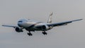 Israel Airlines Boeing 777 landing