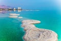 Early morning at resorts of the Dead Sea