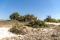 Israel Bethel. View of officially identified spot The Rock of Jacobs dream in Bethel as described in genesis 28-12-19 in the old t Royalty Free Stock Photo