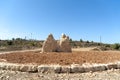 Israel Bethel. View of officially identified spot The Rock of Jacobs dream in Bethel as described in genesis 28-12-19 in the old t Royalty Free Stock Photo