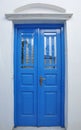 In israel, blue old door