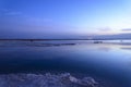 Israel. Dead sea. Dawn. Royalty Free Stock Photo