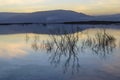 Israel. Dead sea. Dawn. Royalty Free Stock Photo