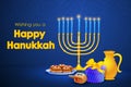 Israel festival Happy Hanukkah background