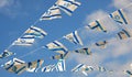 Israel Flag on Independence Day Royalty Free Stock Photo