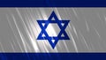 Israel Flag Loopable Background