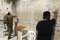 Israel - Gerusalem - prayers at the western wall