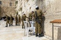 Israel - Gerusalem - prayers at the western wall