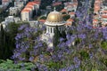 Israel. Haifa. Bahai Gardens The Bahai Temple. Mount Carmel