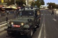 A israel jeep Royalty Free Stock Photo