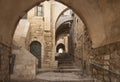 Old City Hidden Alleway In Jerusalem Jewish Quarter