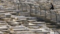 Israel - Jerusalem - Valley of Josaphat - Mount of Olives Cemetery Royalty Free Stock Photo