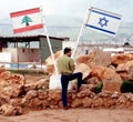 ISRAEL LEBANON BORDER Royalty Free Stock Photo