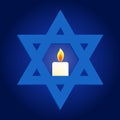 Israel Memorial day, Yom HaZikaron, Star of David