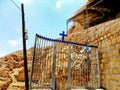 Israel, Middle East, Jericho, Mount of Temptation Royalty Free Stock Photo