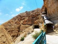 Israel, Middle East, Jericho, Mount of Temptation Royalty Free Stock Photo