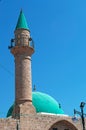 Acre, Israel, Middle East, mosque, skyline, minaret, islam, religion, faith, symbolic, muslim Royalty Free Stock Photo