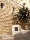 Israel. A monument to the tsar David in Jerusalem on the Mount Z