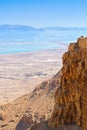 Israel. The mountains, the Dead sea and the desert