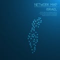 Israel network map.