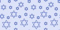 Israel seamless pattern. Jewish New Year background. Israel holiday concept Royalty Free Stock Photo