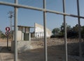 Israel Separation wall Palestine, west bank Royalty Free Stock Photo