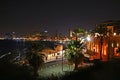 Tel Aviv, Israel. View from Jaffa at night Royalty Free Stock Photo