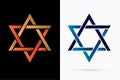 Israel Star Jewish star graphic vector