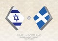 Israel vs Scotland, League C, Group 1. Europe football competiti